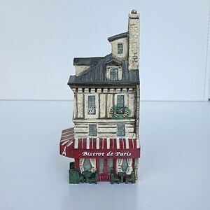 NIB J Carlton Gault French Miniature HandPainted Paris Building Bistrot De Paris